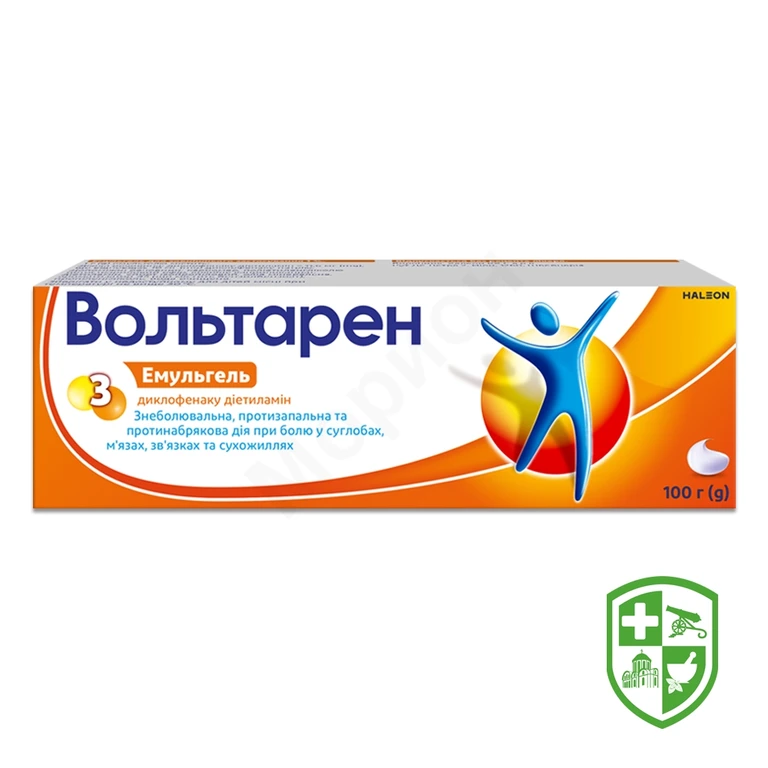 Вольтарен емульгель емульгель 1 % 100.г №1