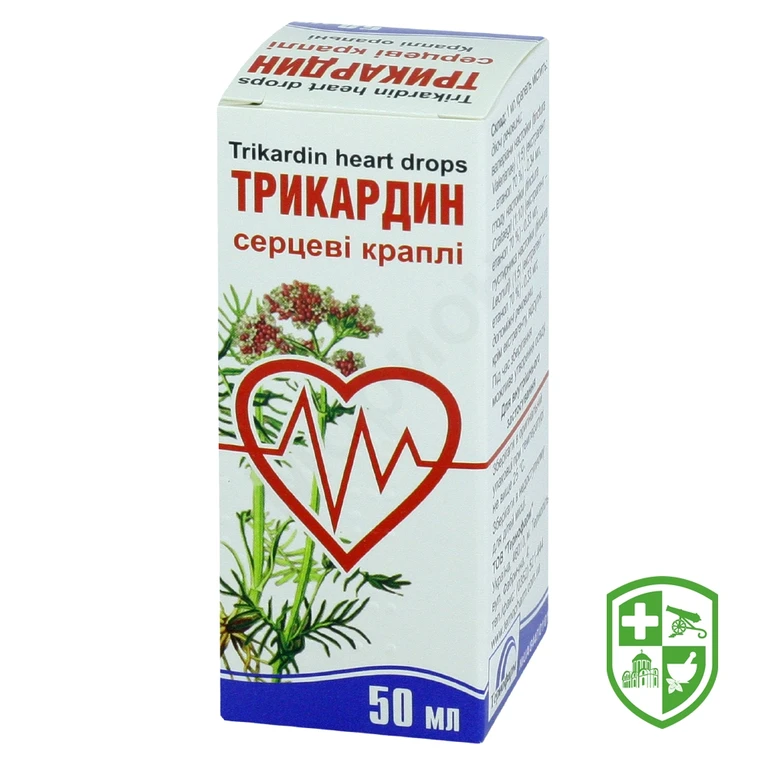 Трикардин крап. орал. 50.мл №1