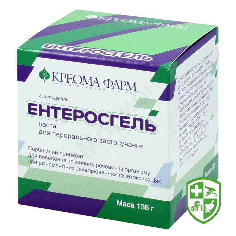 Ентеросгель паста д/внутр. застос. 135.г