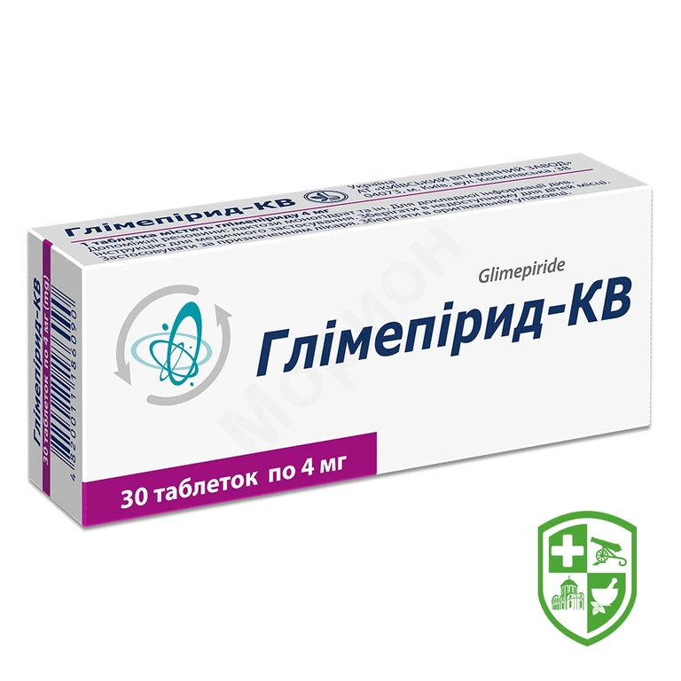 Глімепірид табл. 4 мг №30
