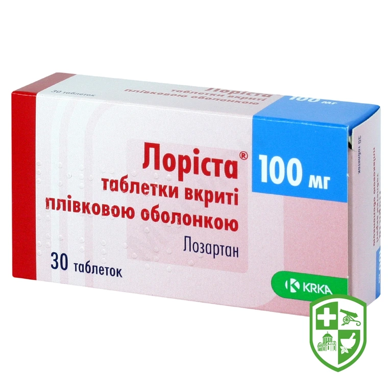 Лоріста табл. 100 мг №30