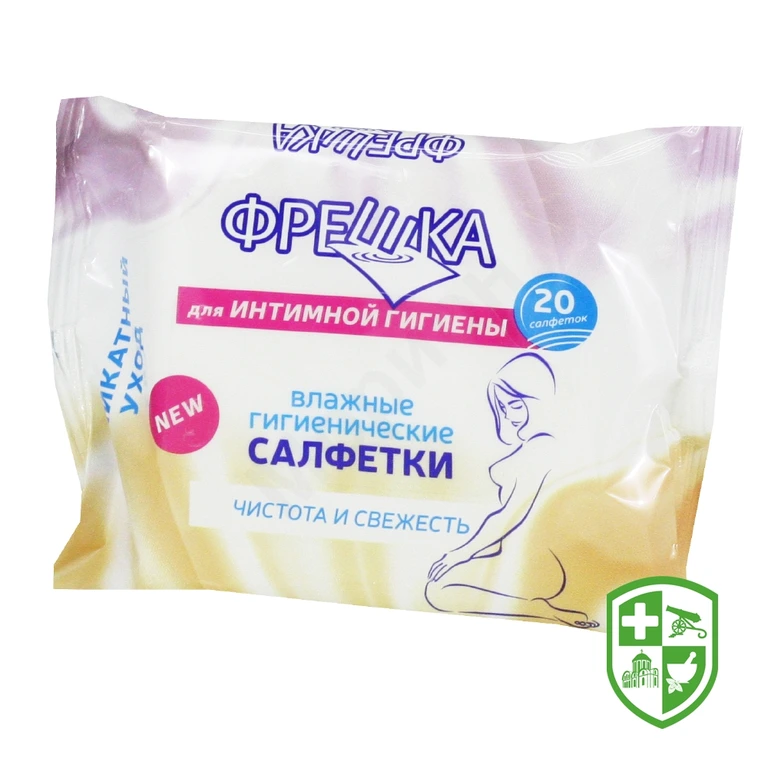 Серветки вологі Фрешка д/інтимн. гігієни