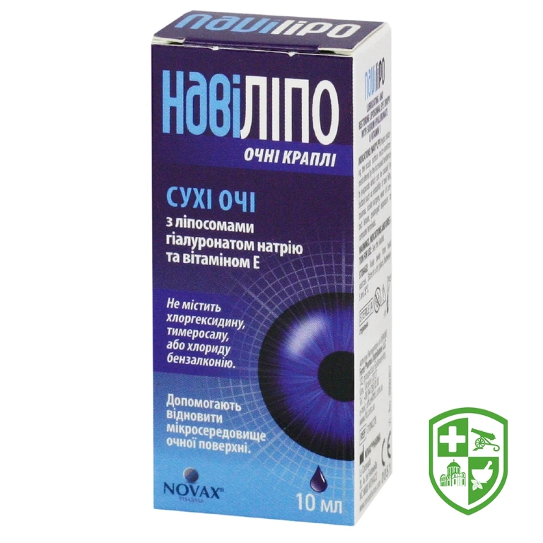 Наві ліпо крап. оч. фл. 10 мл