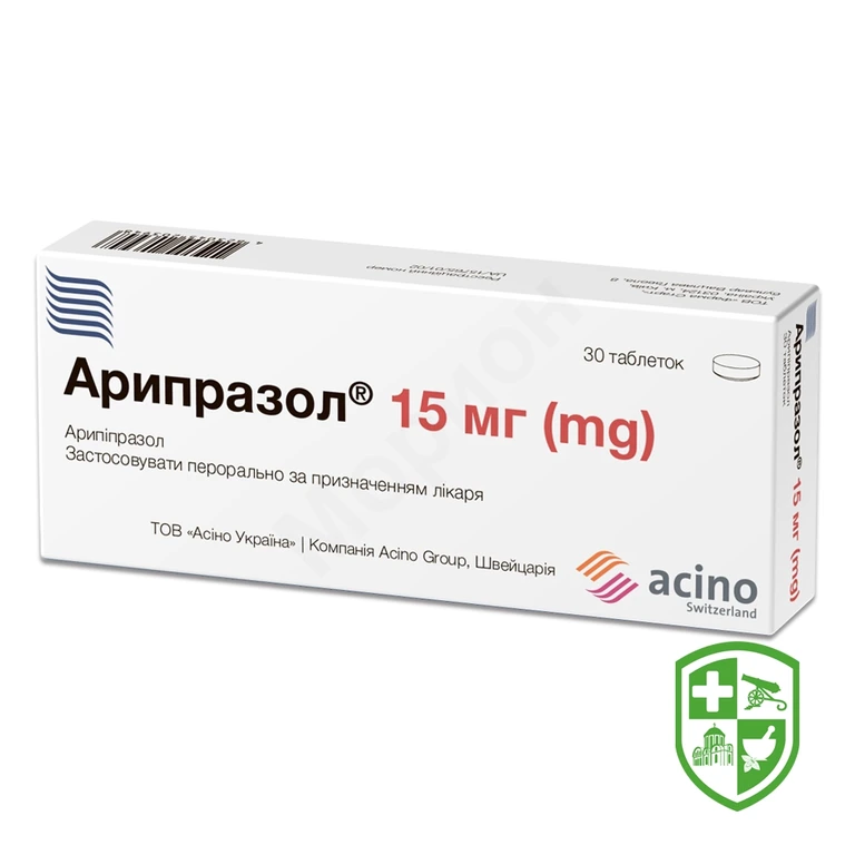 Арипразол табл. 15 мг №30