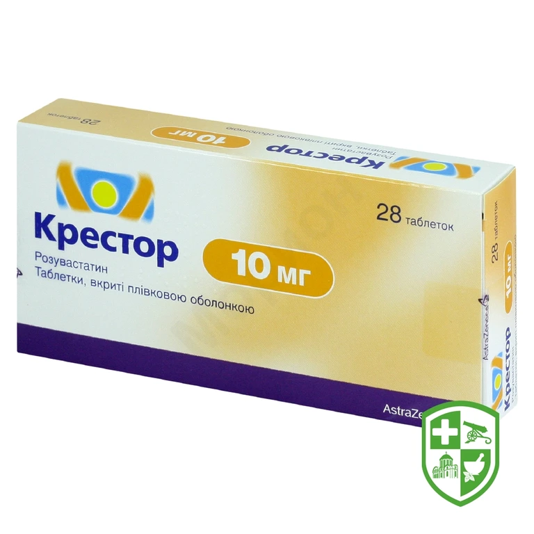 Крестор табл. 10 мг №28