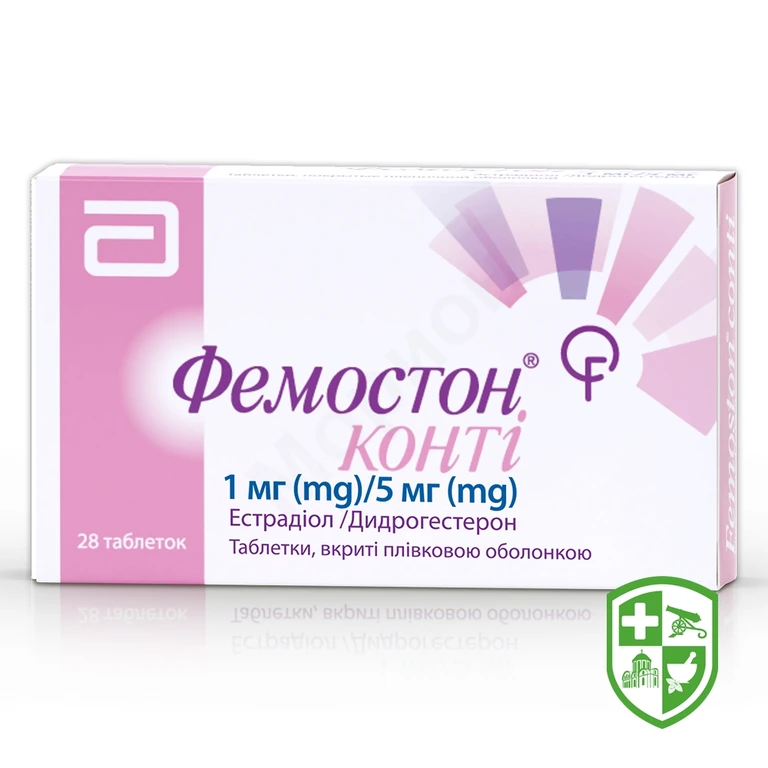 Фемостон конті табл. 1 мг + 5 мг 1 мг + 5 мг №28