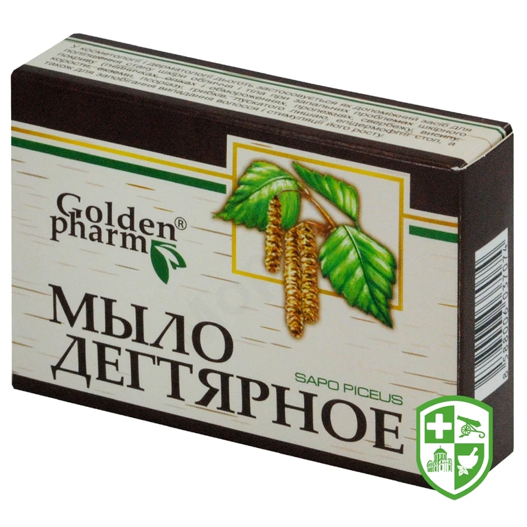 Мило Дігтярне 70 г, дігтярне