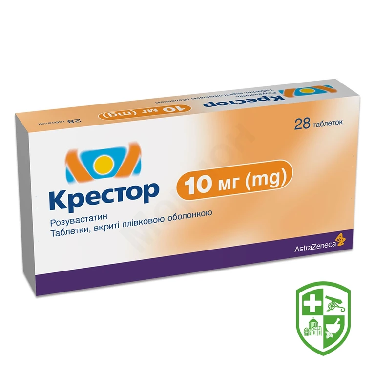 Крестор табл. 10 мг №28