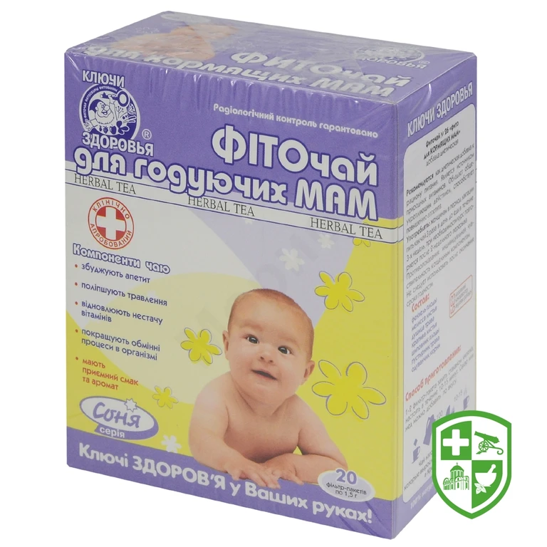 Фіточай для годуючих мам пакет 1,5 г