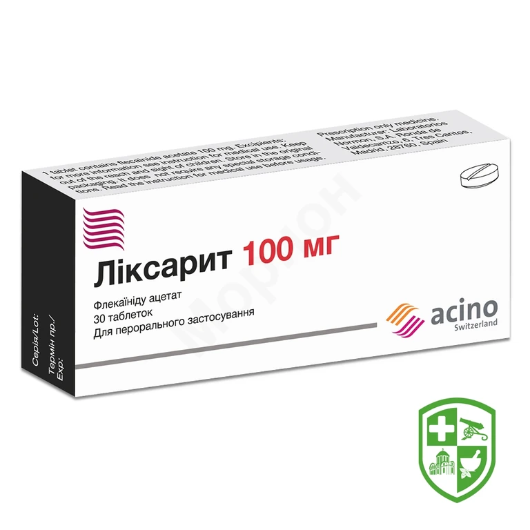 Ліксарит табл. 100 мг №30