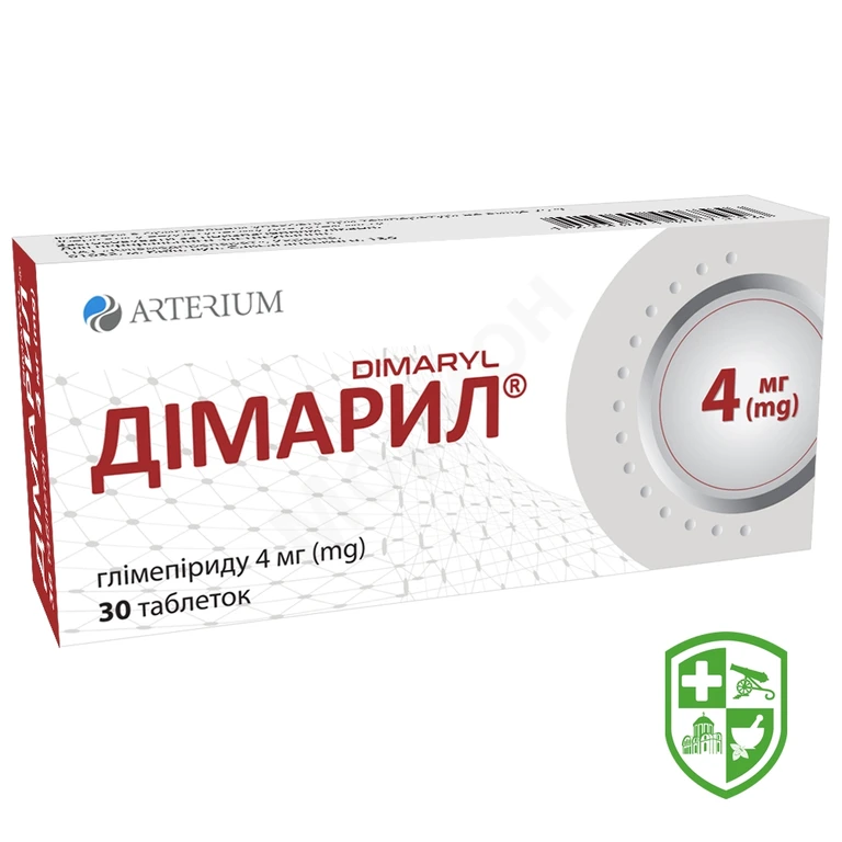 Дімарил табл. 4 мг №30