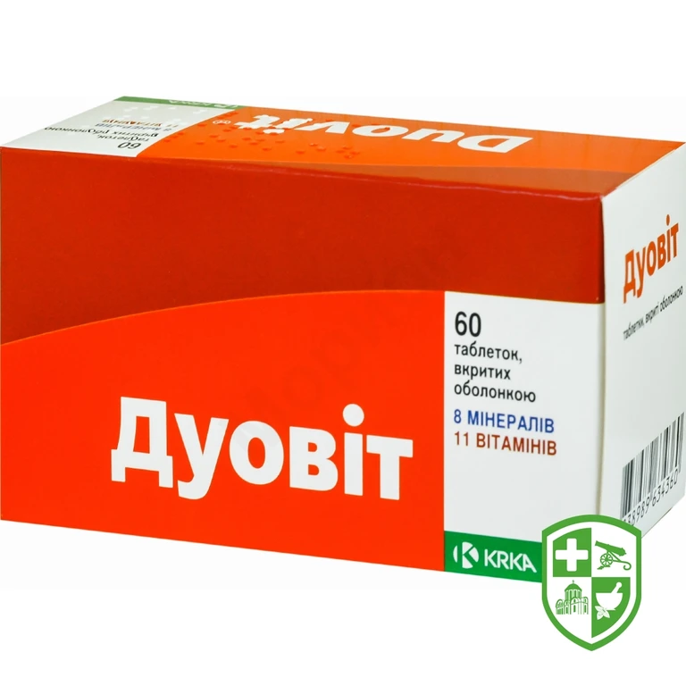 Дуовіт табл. №60