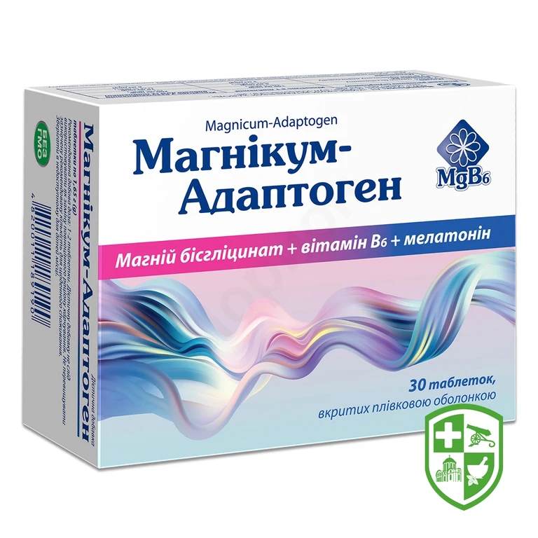 Магнікум-Адаптоген табл. в/плівк. обол.