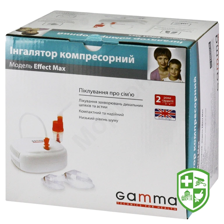 Інгалятор компресійний Гамма Effect Max