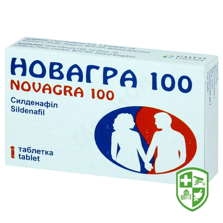 Новагра табл. 100 мг №1