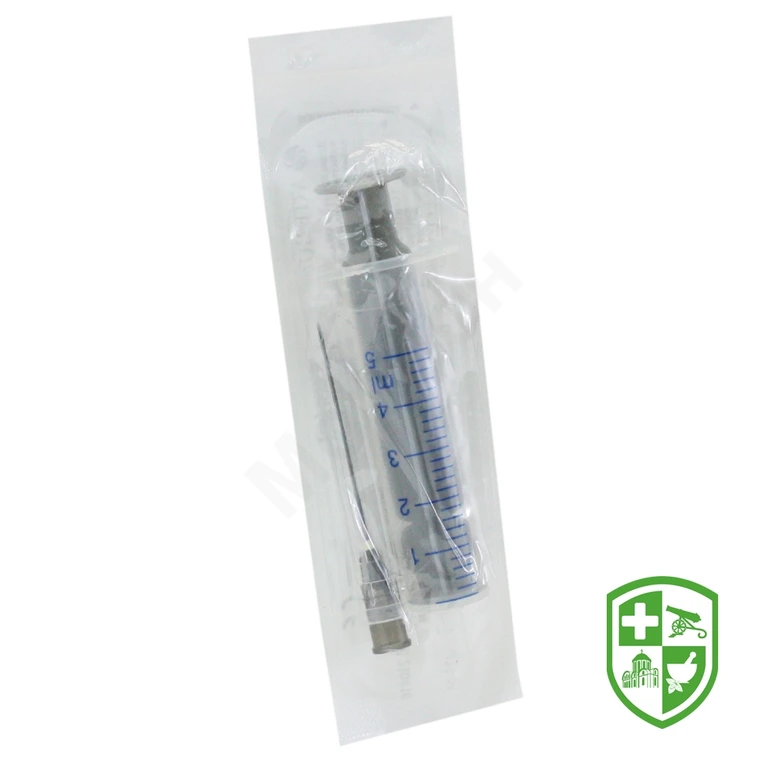 Шприц Артеріум стерильний двокомп. 5 мл, з голкою