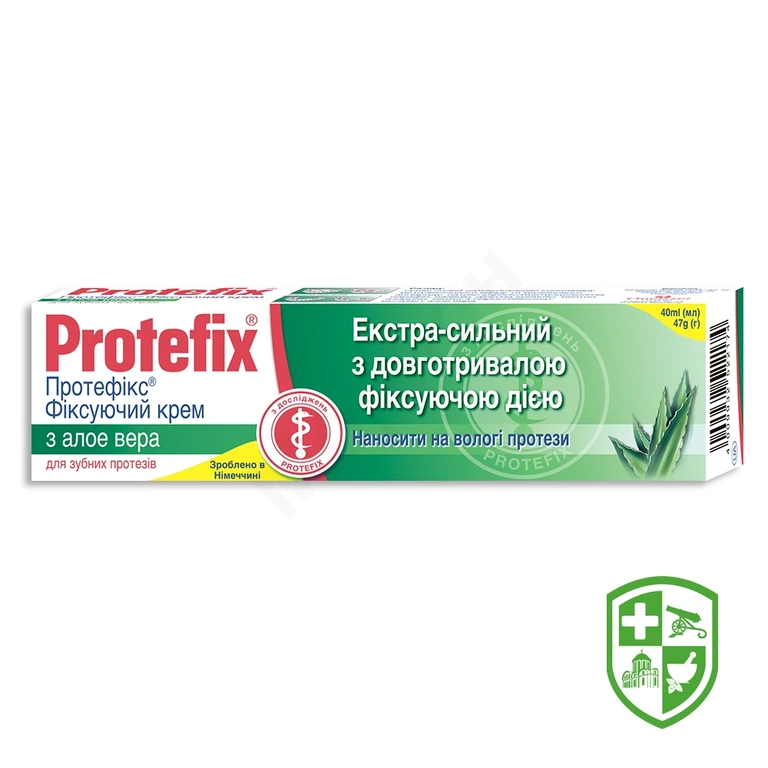 Протефікс фіксуючий крем 40 мл, алое