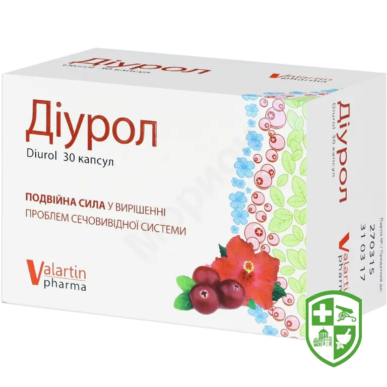 Діурол капс. №30