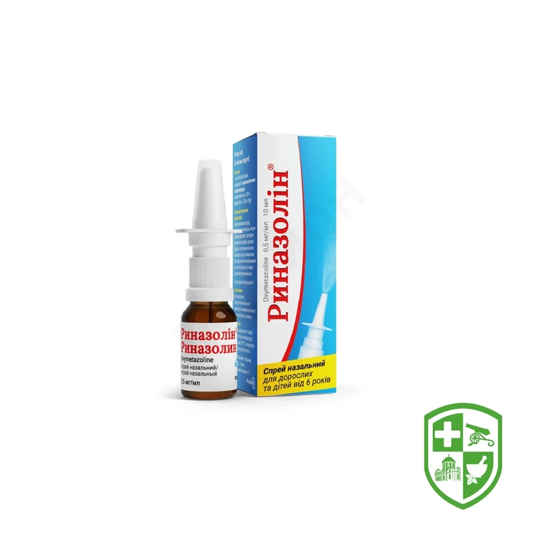 Риназолін спрей назал. 0,05 % 10.мл №1