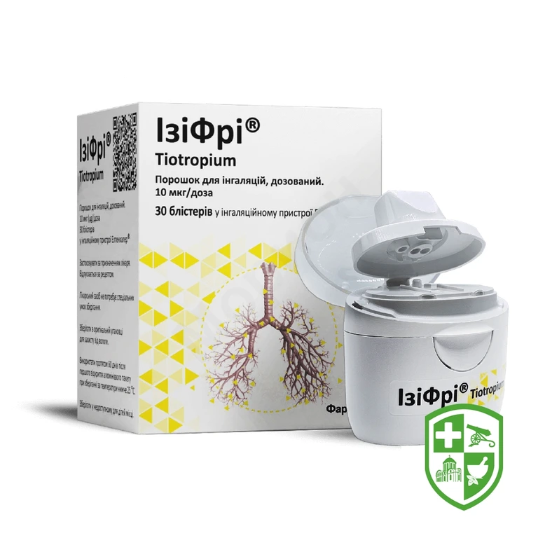ІзіФрі пор. д/інг. 10 мкг/доза №30