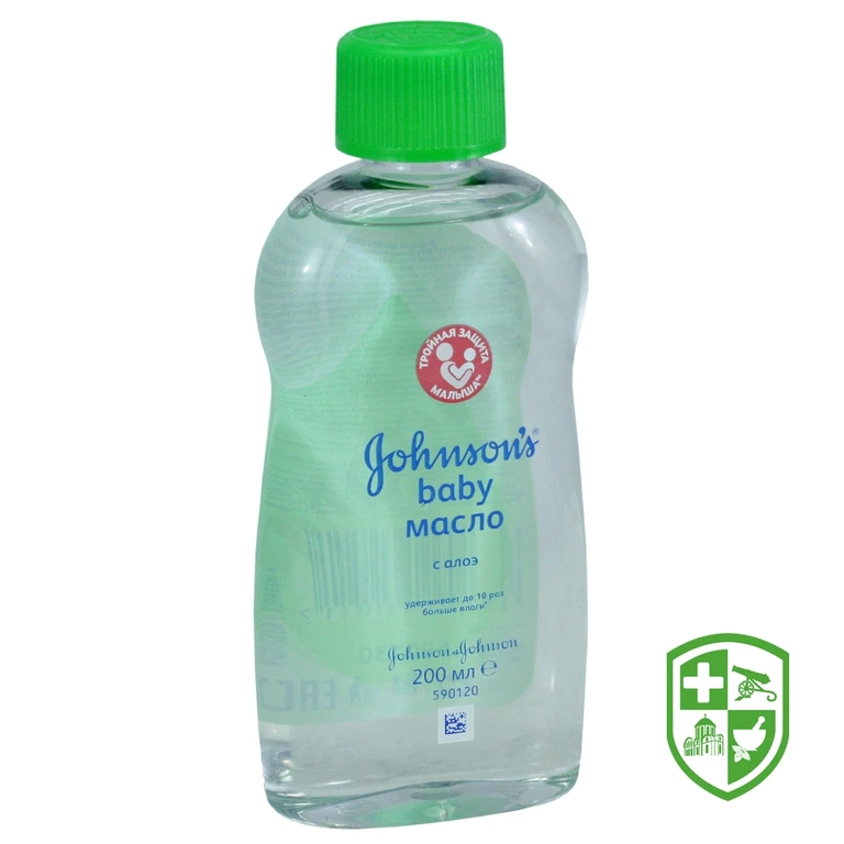 Олія дитяча Джонсонс 200 мл, з алое