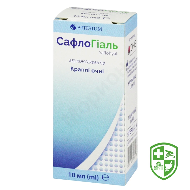 Сафлогіаль крап. оч. 10 мл