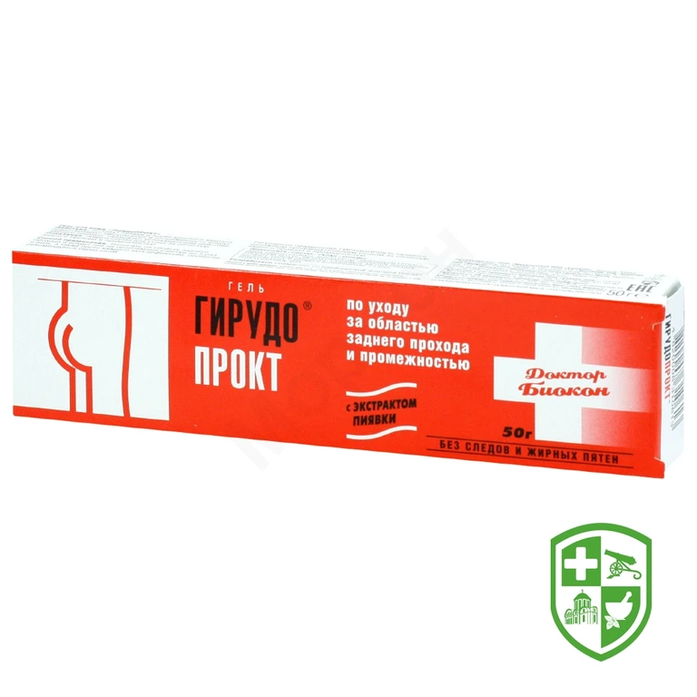 Гірудопрокт Доктор Біокон гель 50 г