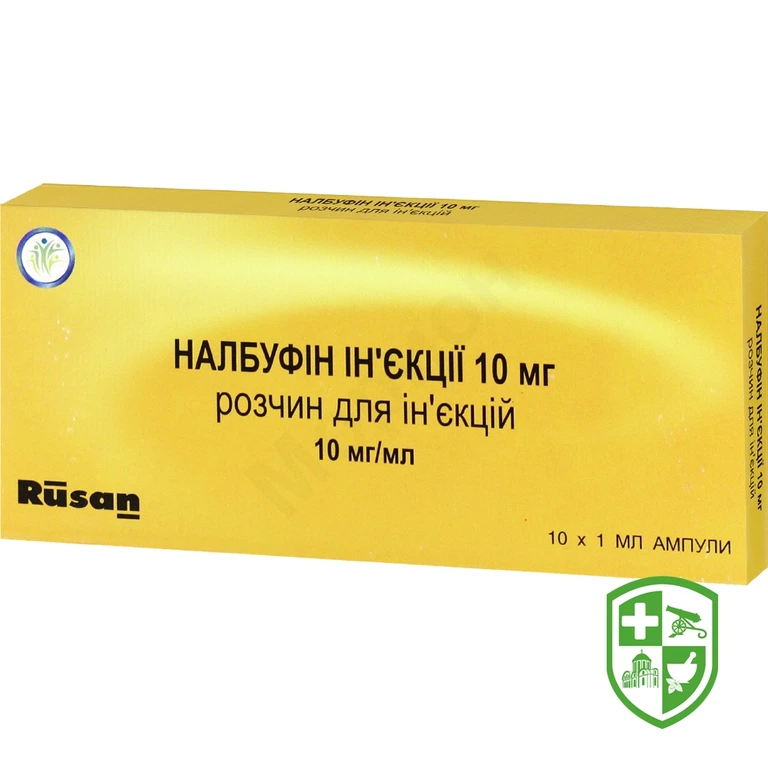 Налбуфін р-н д/ін. 10 мг/мл 1.мл №10
