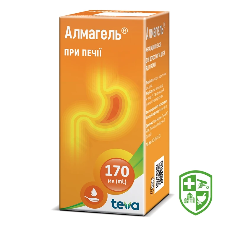 Алмагель сусп. орал. 170.мл №1