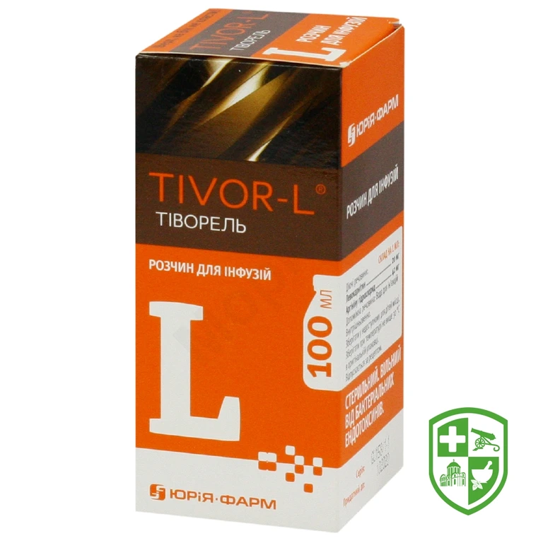 Тіворель р-н д/інф 100.мл №1