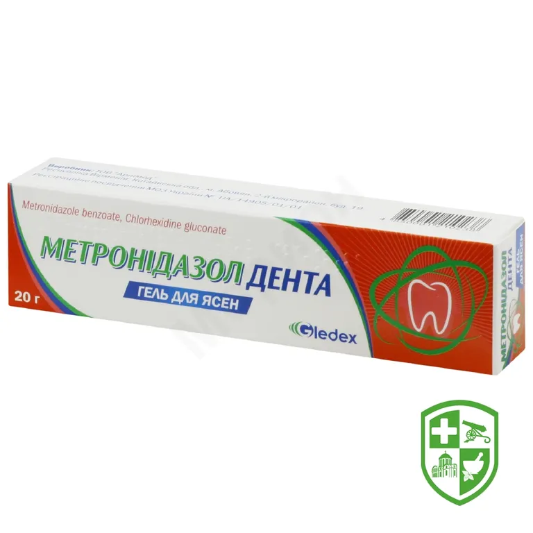 Метронідазол Дента гель для ясен №1