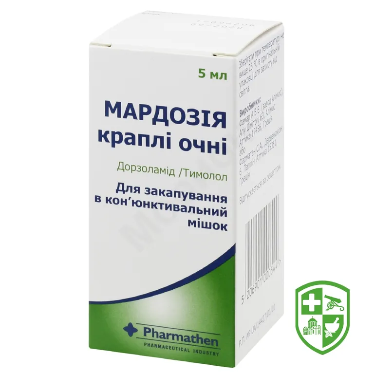 Мардозія крап. очні 5.мл №1