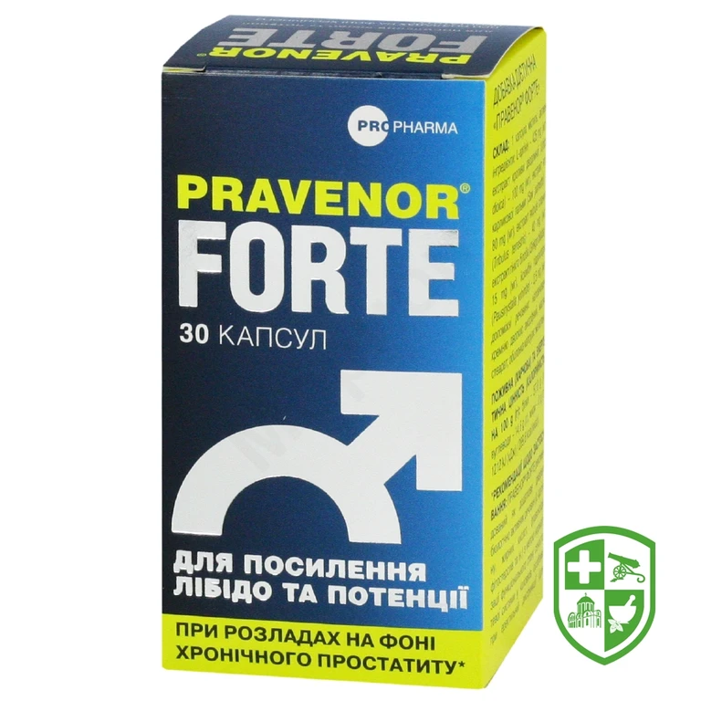 Правенор форте капс. банка пластик.