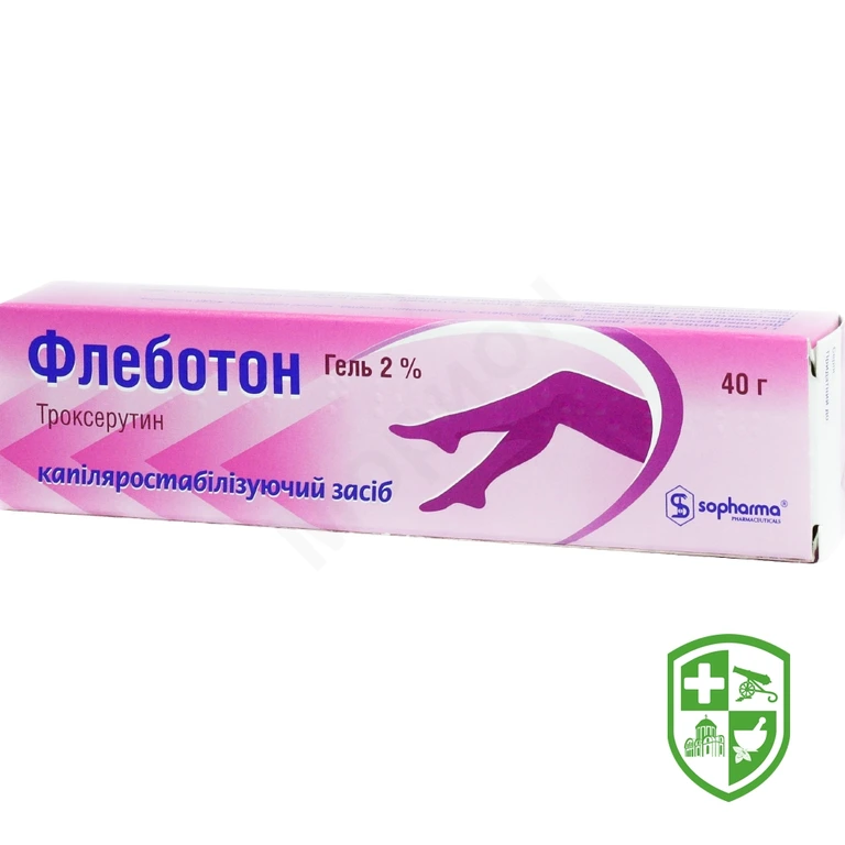 Флеботон гель 2 % 40.г №1