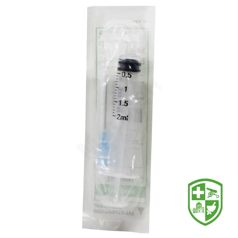 Шприц трикомпонентний Медікеа 2 мл, з голкою