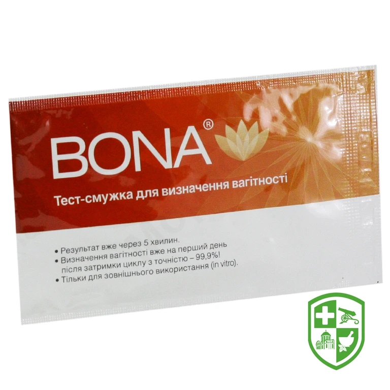 Тест-смужка для визначення вагітності Бона тест-смужка