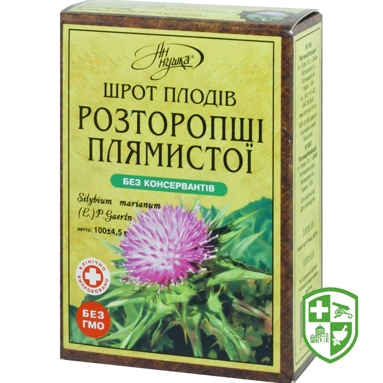 Розторопша плоди подрібн. 100 г