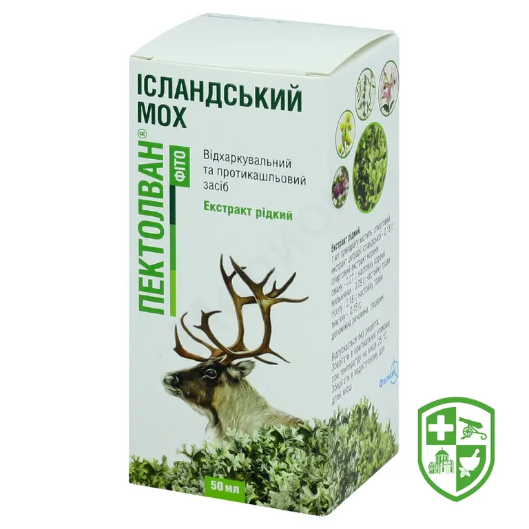 Пектолван фіто ісландський мох екстракт 50.мл