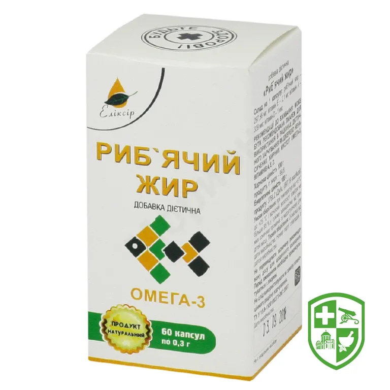 Риб'ячий жир капс. №60
