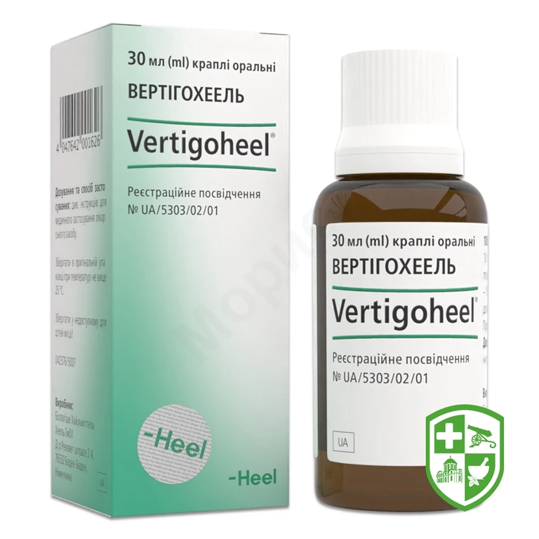 Вертігохеель крап. орал. 30.мл