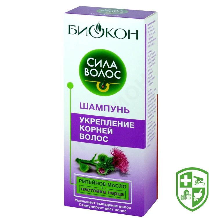 Сила волосся шампунь Зміцнення коренів волосся 215 мл, Зміцнення коренів волосся