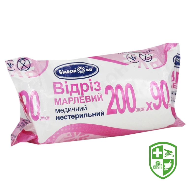 Відріз марлевий нестерильний 200 см * 90 см рулон, тип 17