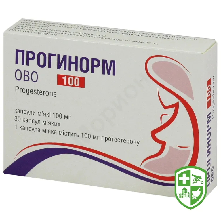 Прогинорм ово капс. м'які 100 мг №30