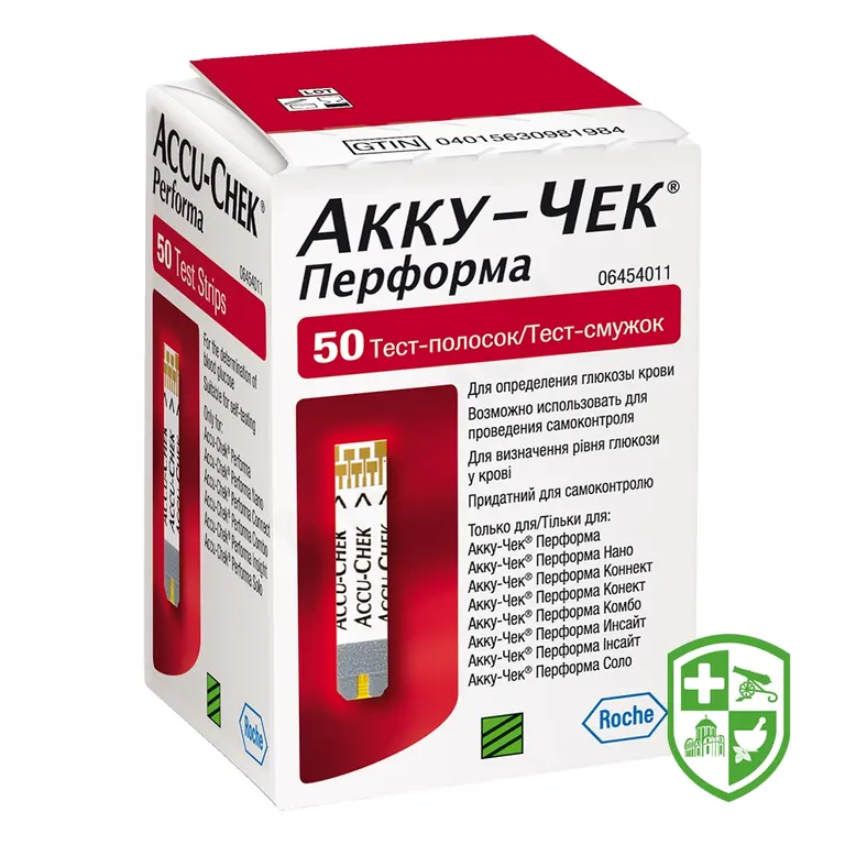 Тест-смужки Акку-чек Перформа №50