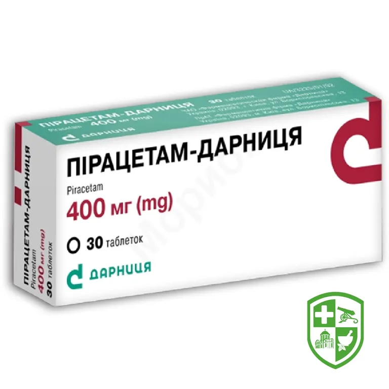 Пірацетам табл. 400 мг №30