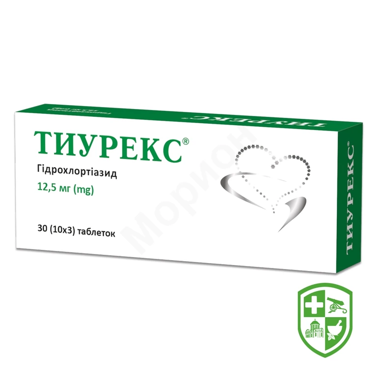 Тиурекс табл. 12,5 мг №30