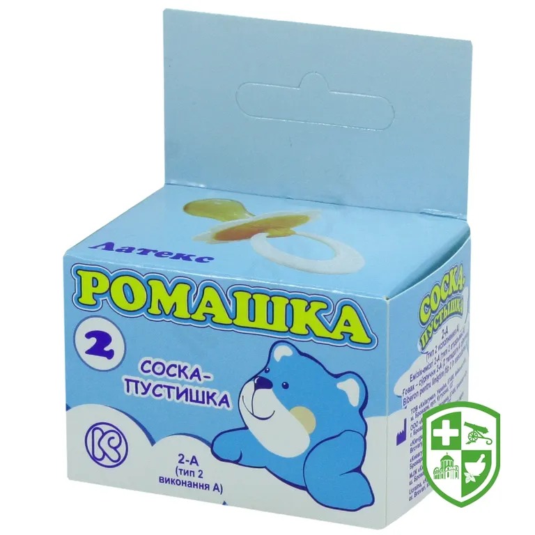 Соска-пустушка Ромашка 2 тип 2 №1