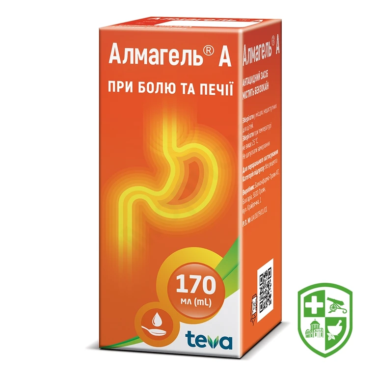 Алмагель А сусп. орал. 170.мл №1