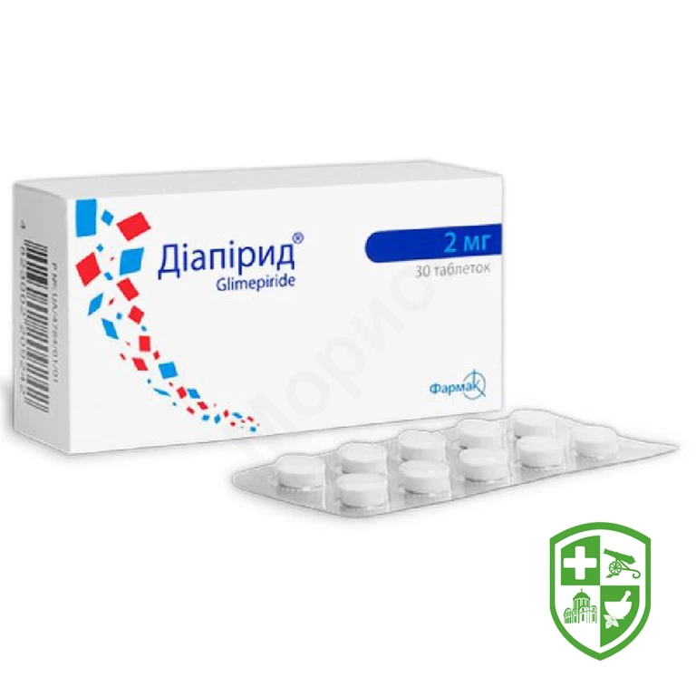 Діапірид табл. 2 мг №30