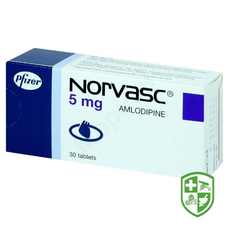 Норваск табл. 5 мг №30